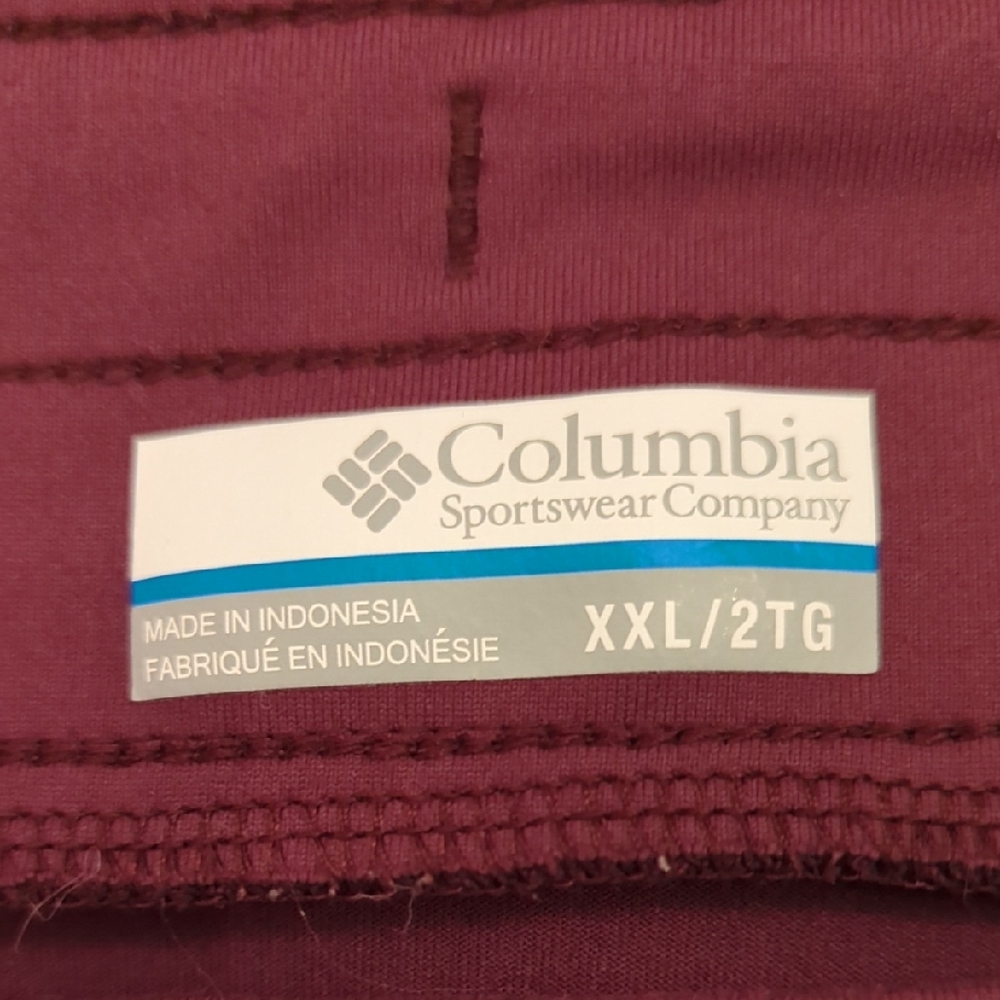 Women's XXL Columbia Purple Sporty Jogger Sweatpants - Picture 2 of 9